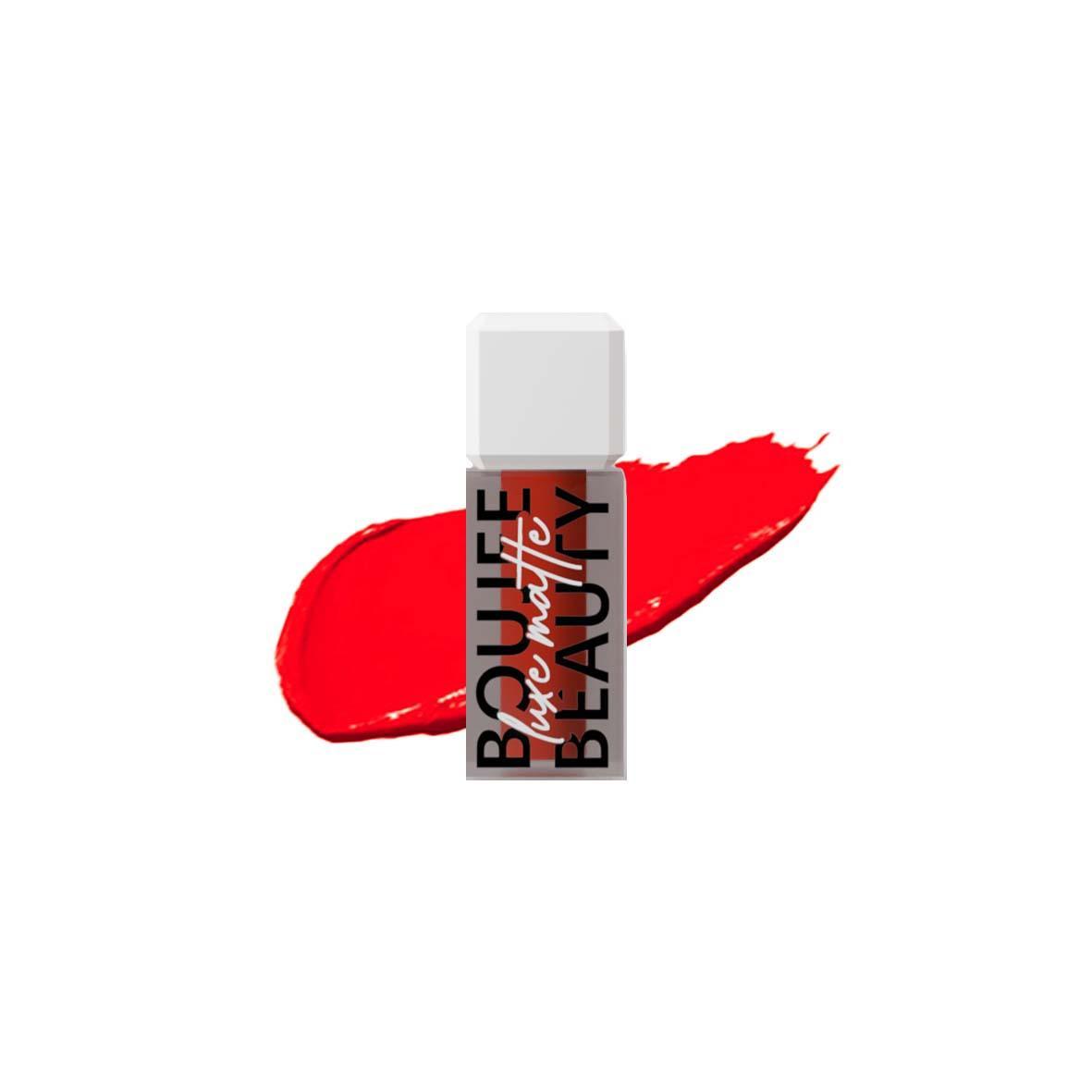 Boujee Beauty Luxe Matte Mini Liquid Lipsticks in 24 shades, showcasing vibrant colors and a smooth matte finish. - Image 15