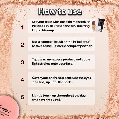 Dazller Cosmetics Classique Compact Powder