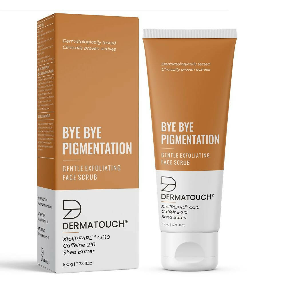 Dermatouch Bye Bye Pigmentation Face Scrub 100 gm