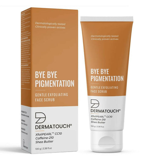 Dermatouch Bye Bye Pigmentation Face Scrub 100 gm