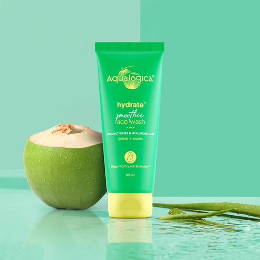 Aqualogica Hydrate+ Smoothie Face Wash â€“ 100 ml | Pack of 2