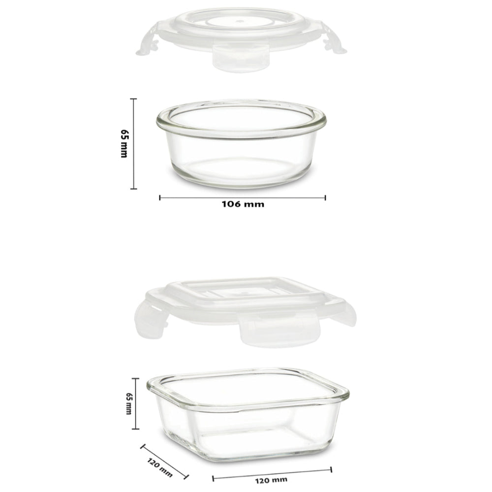 Borosil Prime Universal Glass Lunchbox