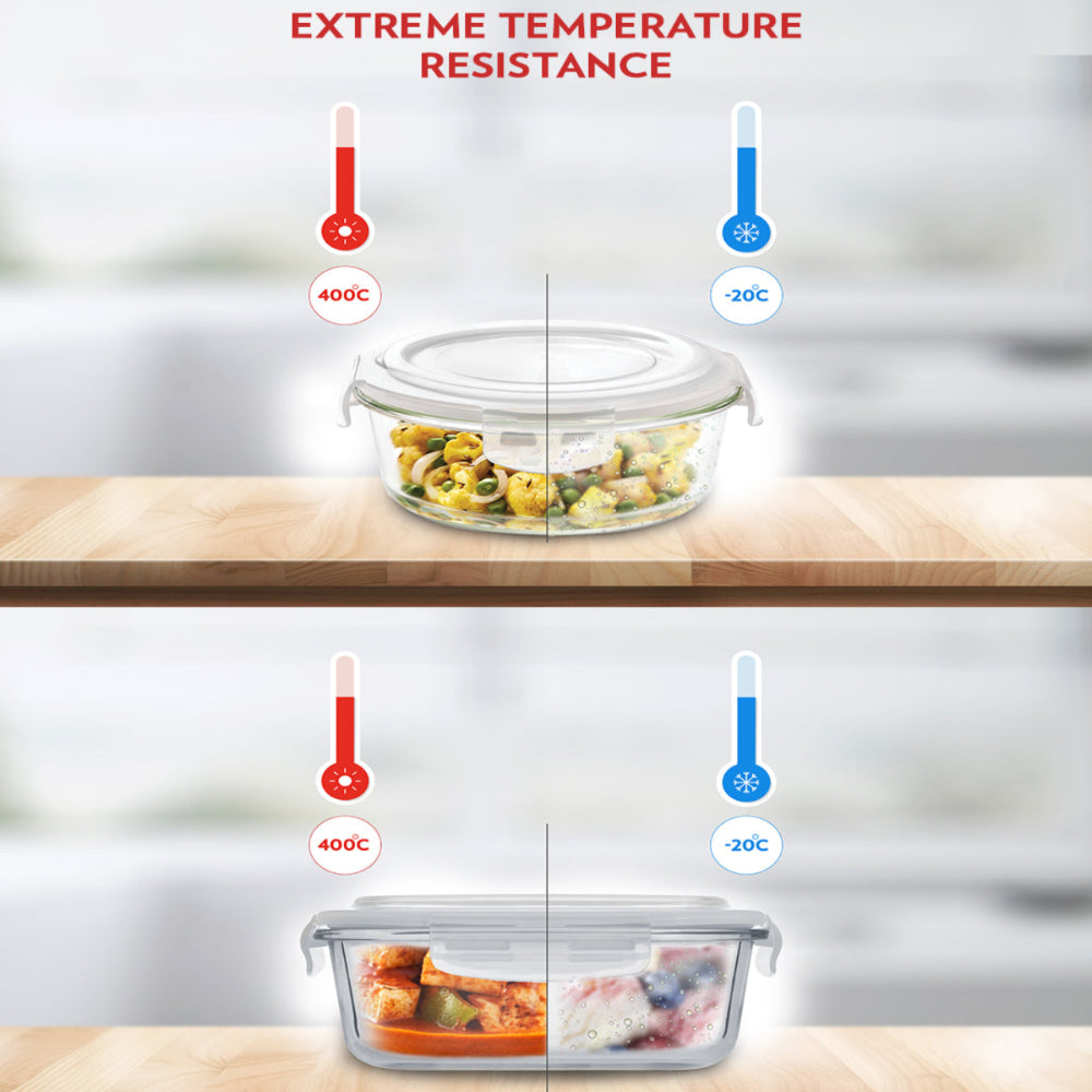 Borosil Prime Universal Glass Lunchbox