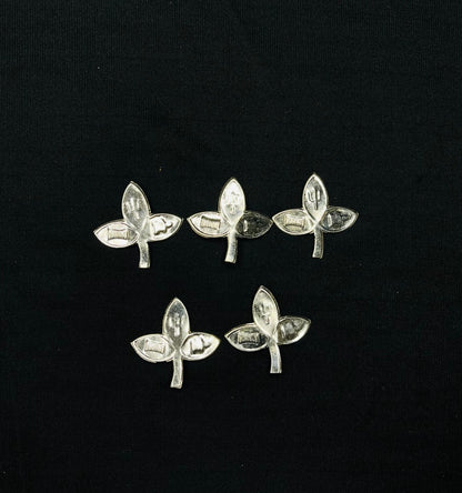 Bilwa Patra Leaf In Pure Silver - PUSHMYCART