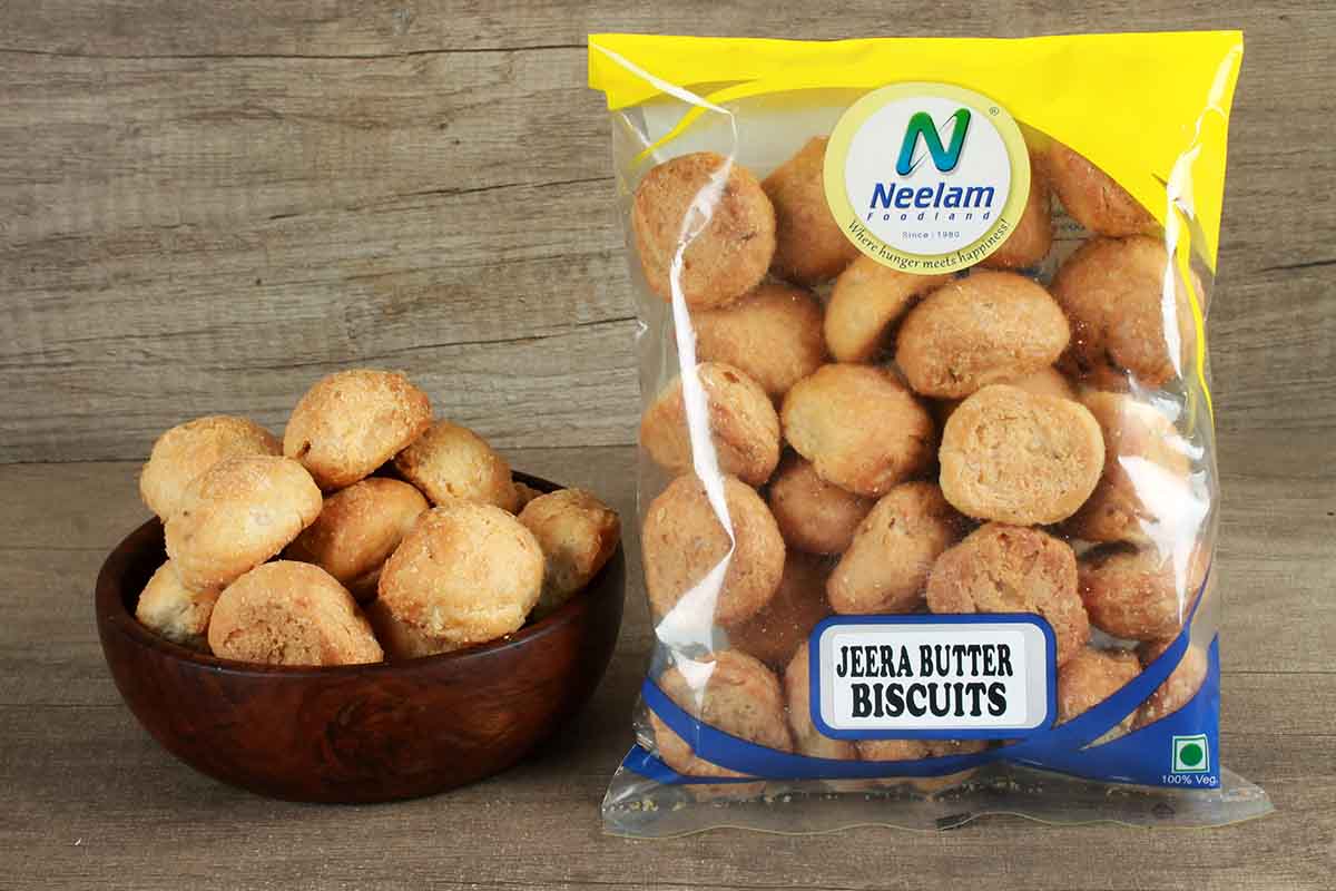 Neelam Foodland Jeera Butter Biscuits 