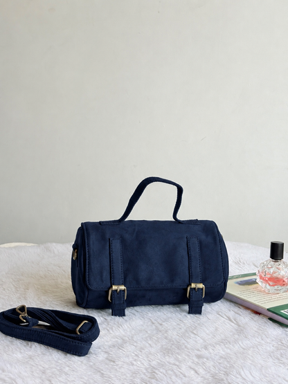 Juttix Suede Drum Bag for Women image