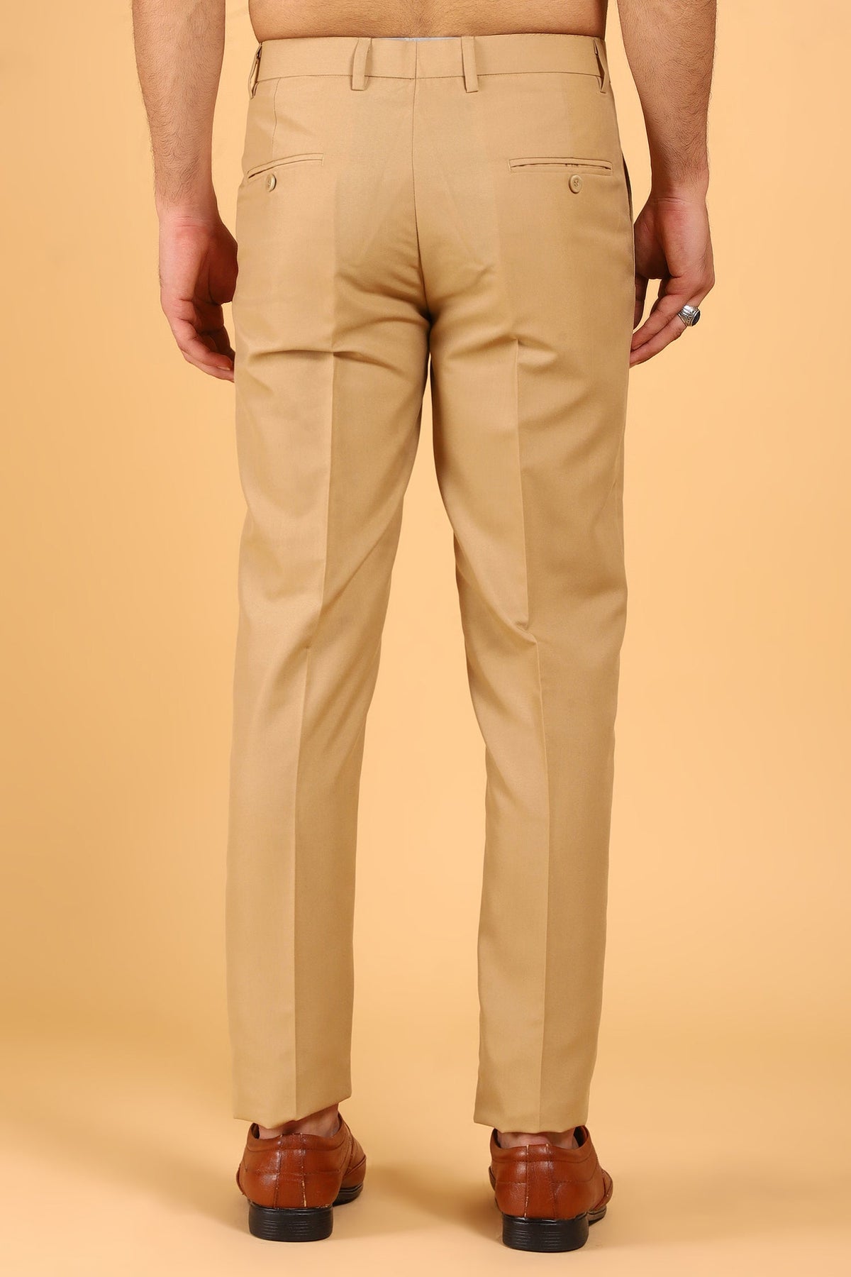 Veshbhoshaa Bluebird Men'S Polycotton Latter Formal Trouser - PUSHMYCART