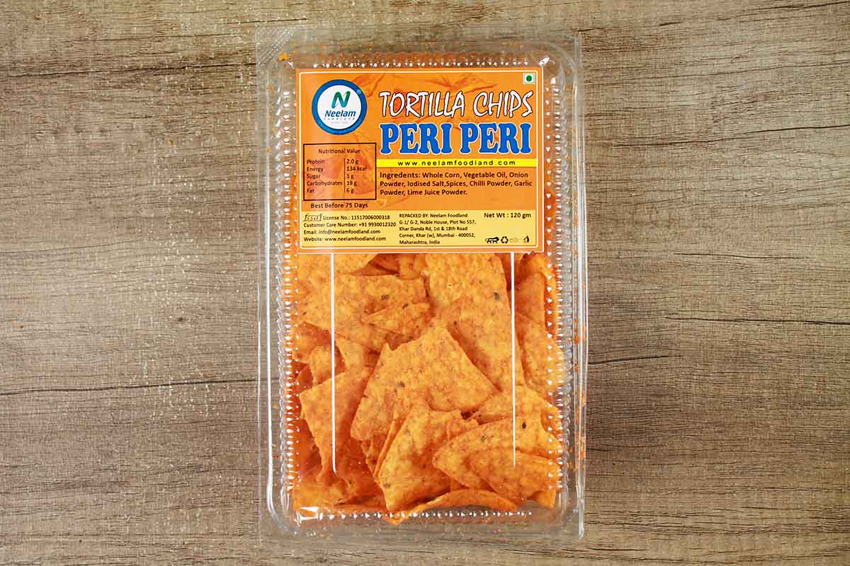 Neelam Foodland Tortillla Chips Peri Peri 