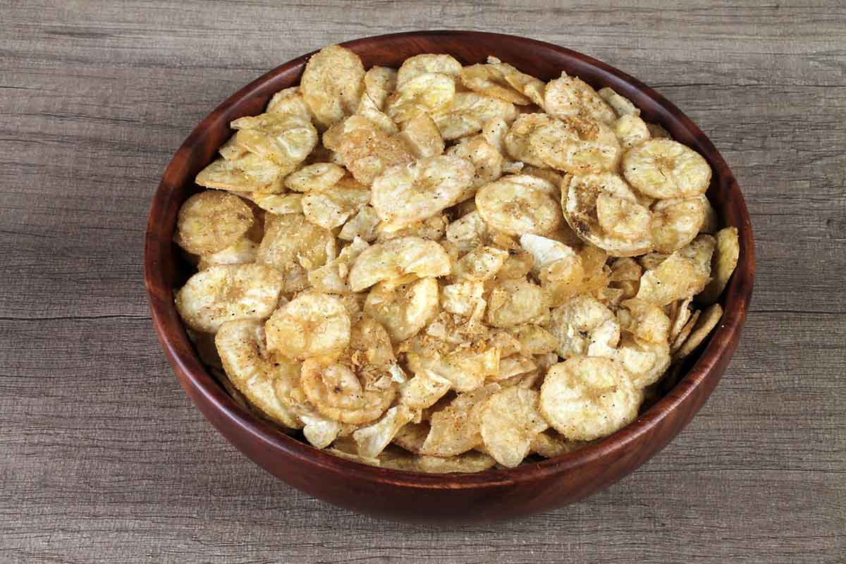 Neelam Foodland Extra Thin Banana Chips Chunky Chat 