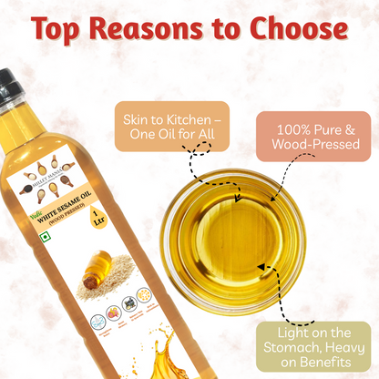 Millet Mania White Sesame Oil