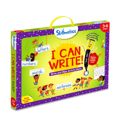 Skillmatics I Can Write Reusable Activity Mats Ages 3 to 6