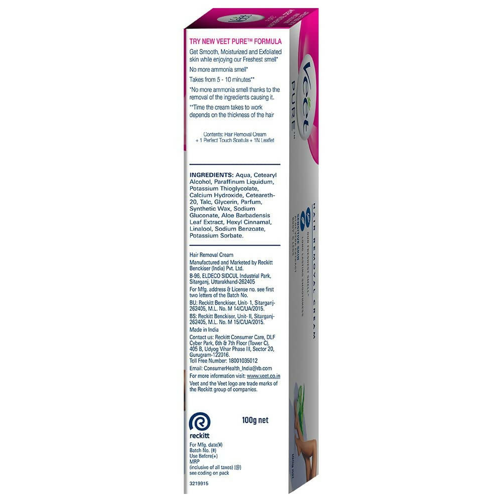 Veet Pure Hair Removal Cream for Women | Sensitive Skin