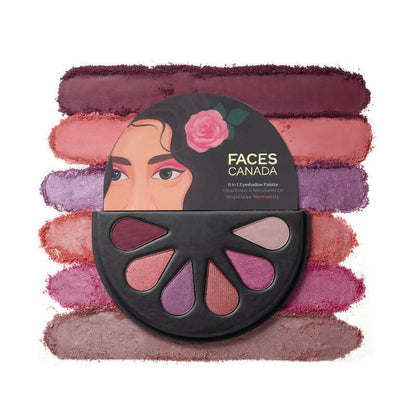Faces Canada 6 In 1 Eyeshadow Palette - Hopeless Romantic 
