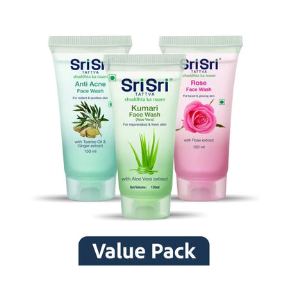Sri sri tattva Face Wash Trio