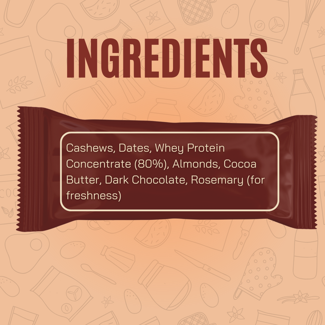 Fitfeast Protein Bars Nutty Brownie