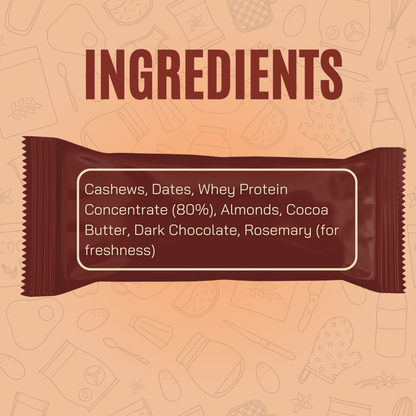 Fitfeast Dessert Protein Bars – Nutty Brownie x 5