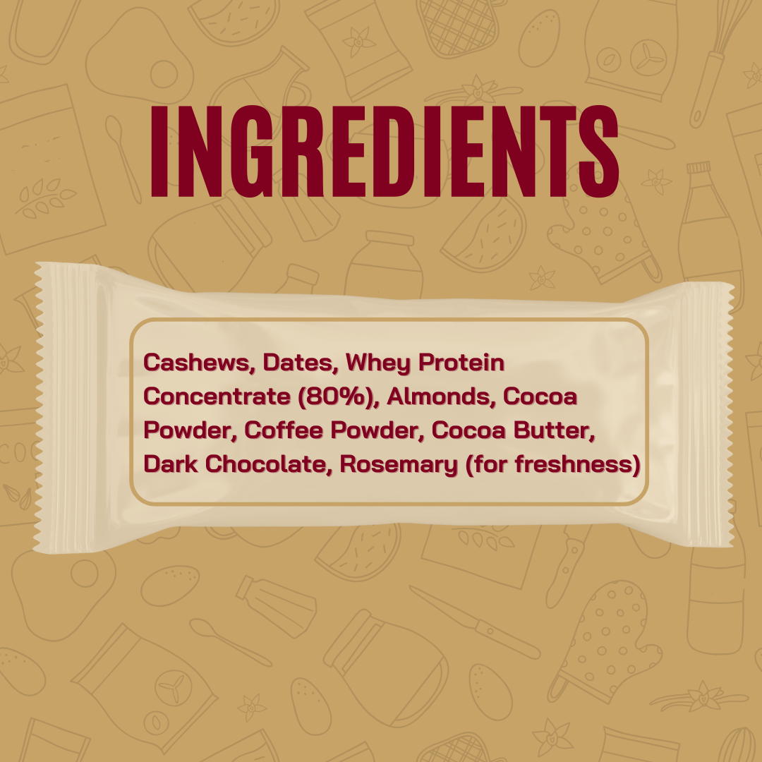 Fitfeast Dessert Protein Bars – Mocha Boost x 7