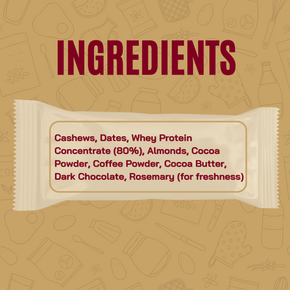 Fitfeast Dessert Protein Bars – Mocha Boost x 7