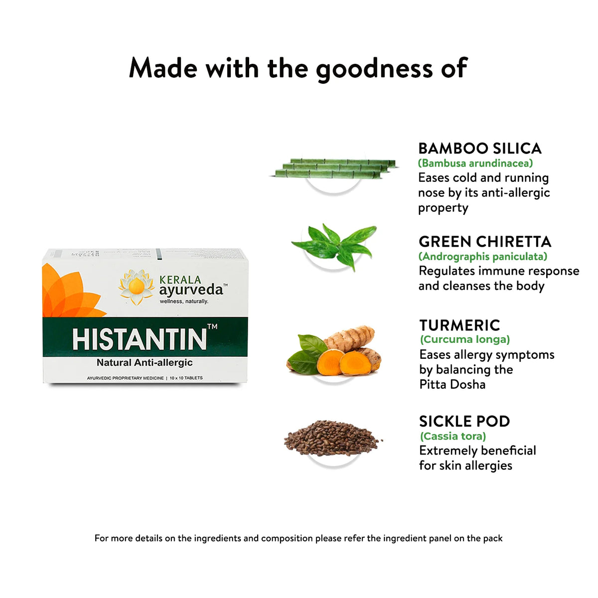 Kerala Ayurveda Histantin Tablet - PUSHMYCART