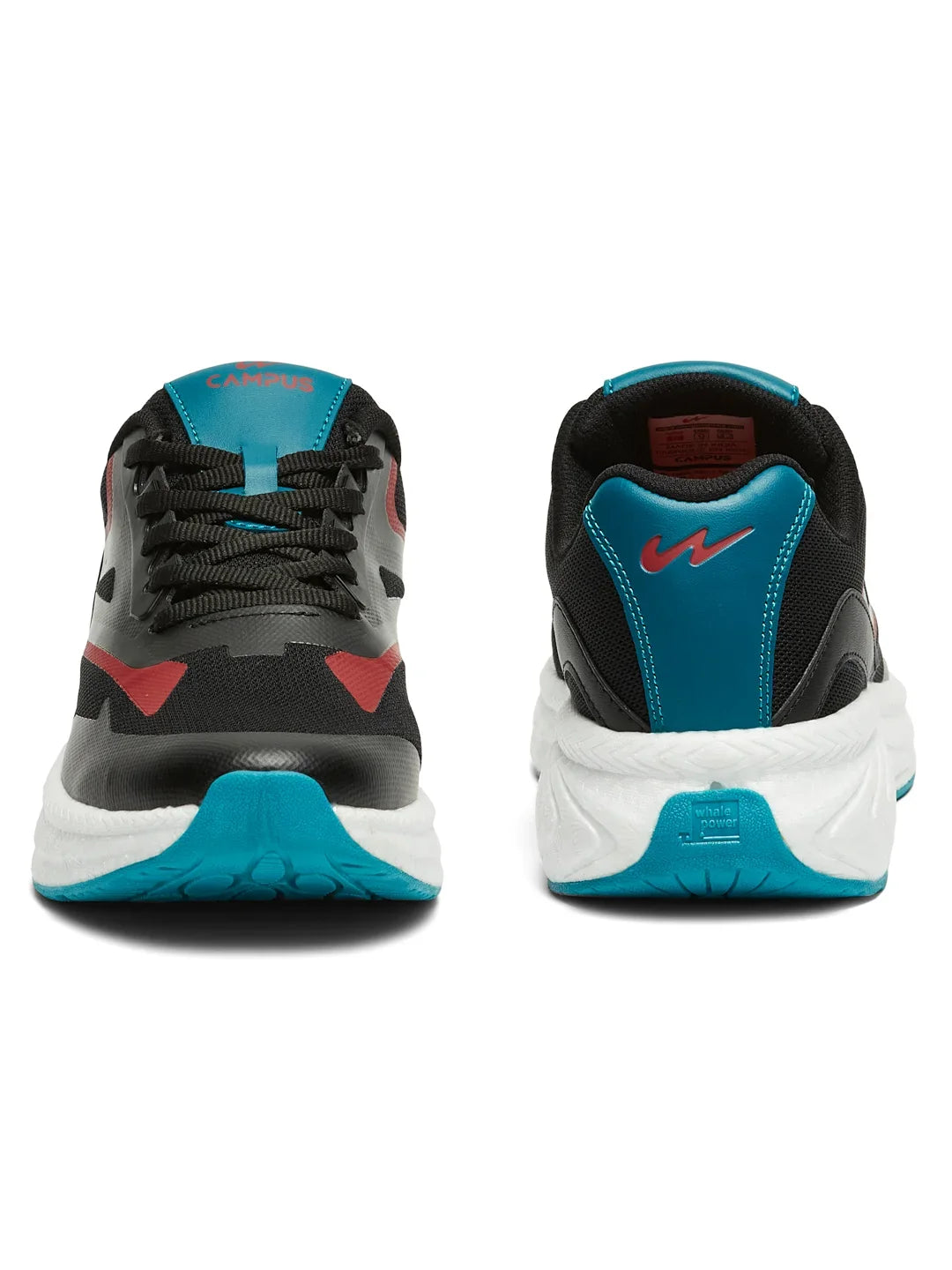 Campus JIVE Black Mens Running Shoes