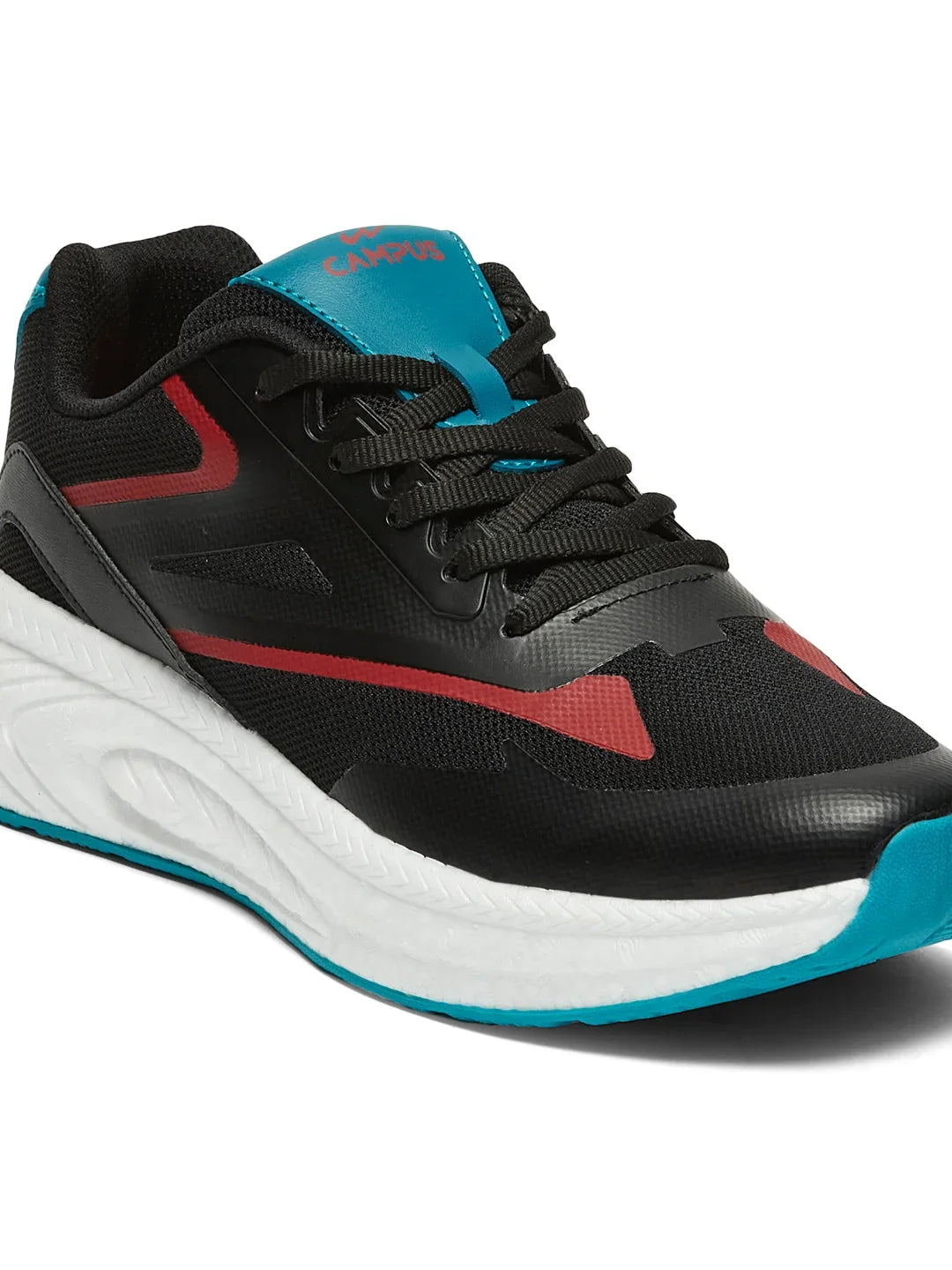 Campus JIVE Black Mens Running Shoes