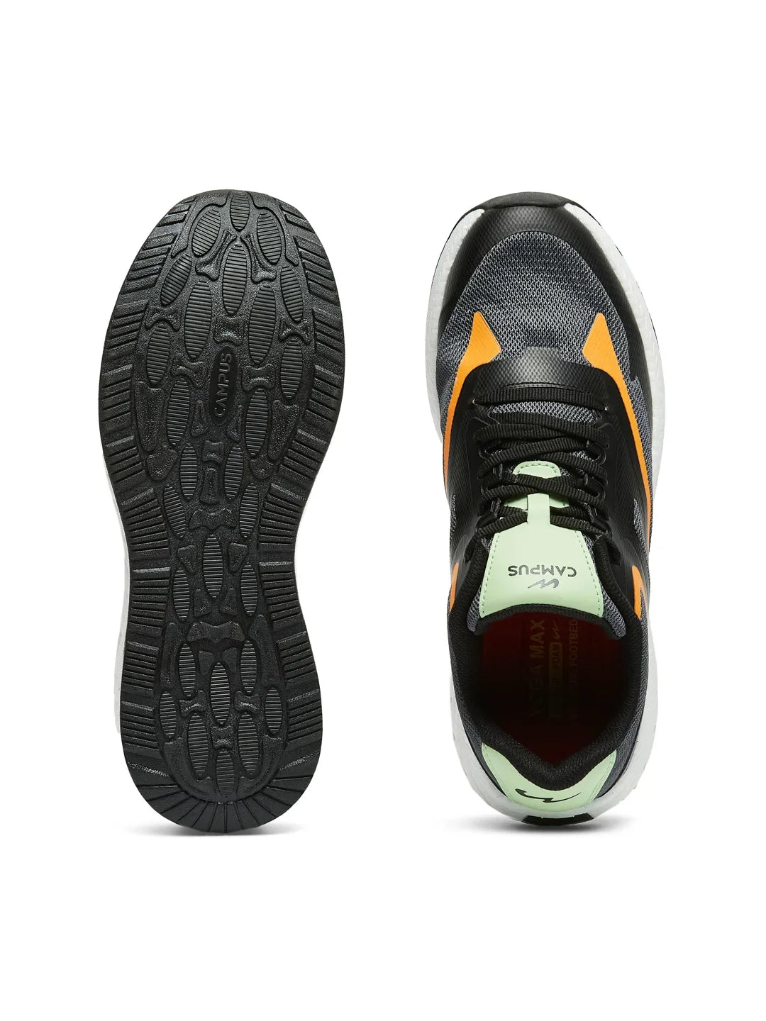 Campus JIVE Grey Mens Running Shoes