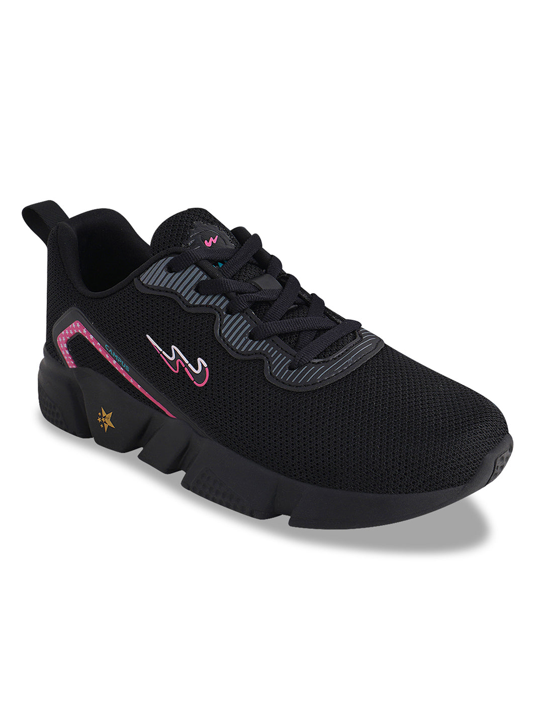 Campus JULIUS Black Womens Sneakers