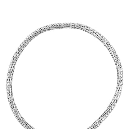 Joker and Witch Hissora Silver Snake Necklace