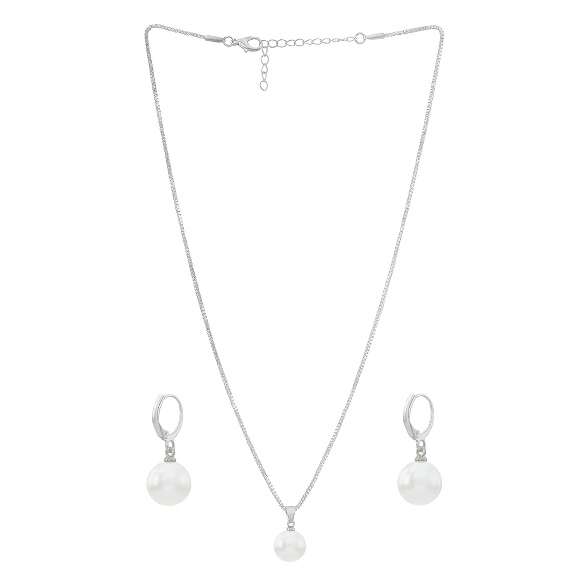 Joker and Witch Artemis Molten Pearl Silver Jewelry Set