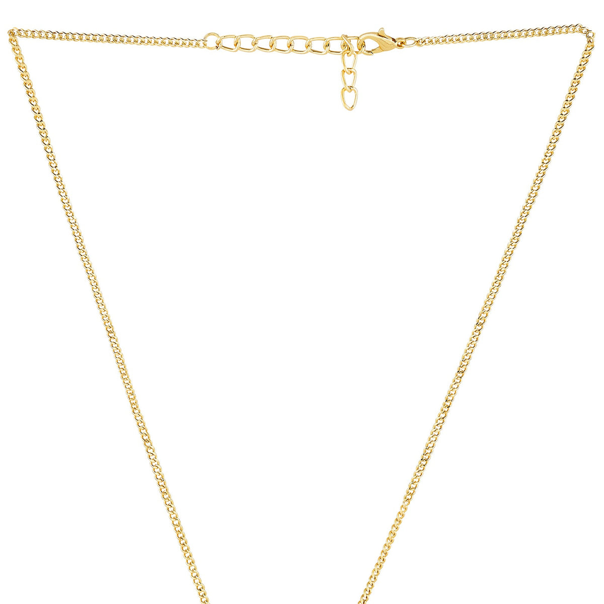 Joker and Witch Orianna Monogram Gold Necklace
