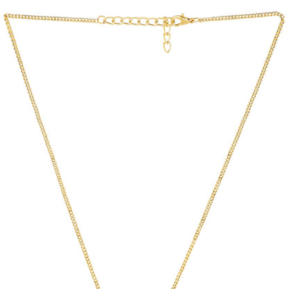Joker and Witch Orianna Monogram Gold Necklace