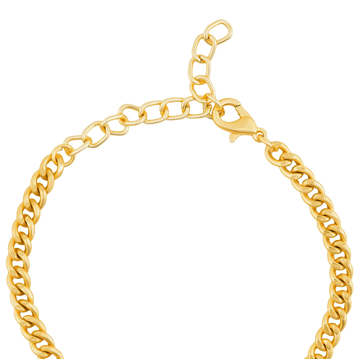 Joker and Witch Venusia Monogram Gold Bracelet
