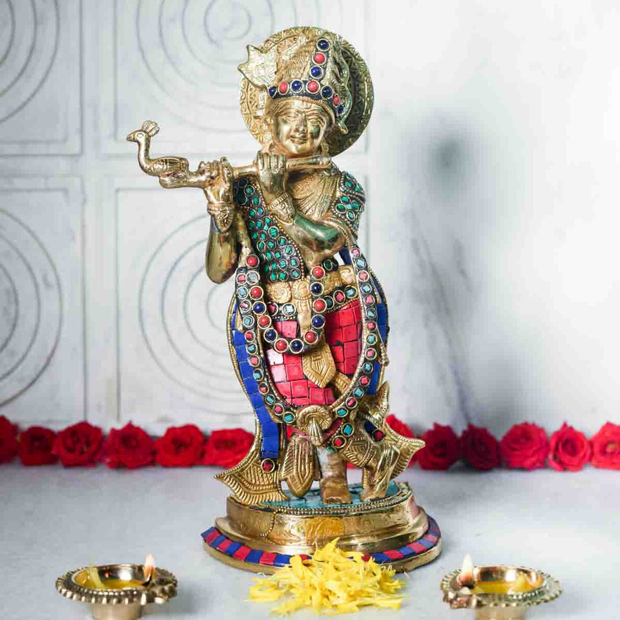 Samskara Home Jagannath Krishna Idol 