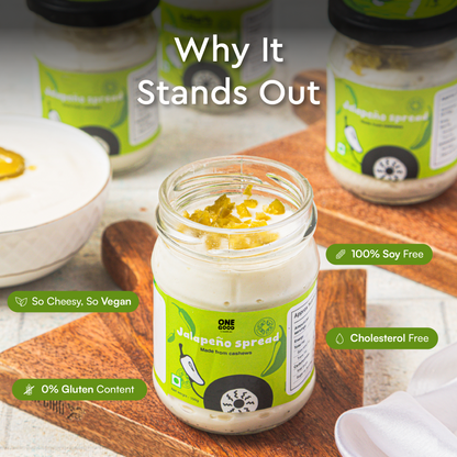 Nourish You Cashew cheese spread  | Jalapeno | clean label | great taste
