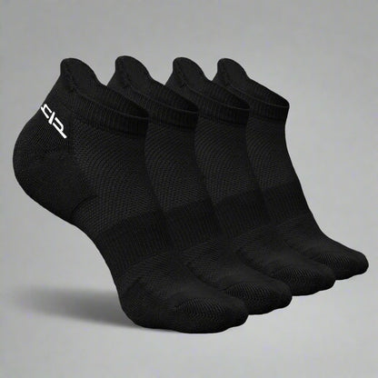 Heelium Bamboo Kids Ankle Socks - 4 Pairs