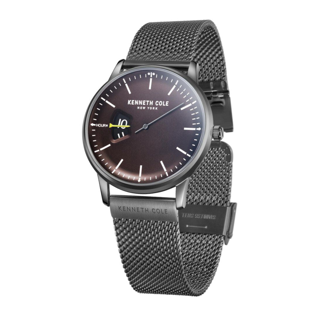 Kenneth Cole Analog Brown Dial Watch for Men