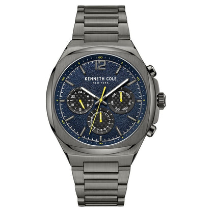 Kenneth Cole Multifunction Blue Dial Watch for Men - image 1