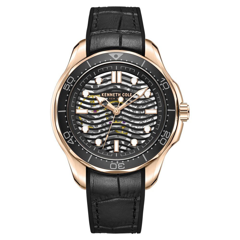 Kenneth Cole Black Dial Automatic Watch for Men - image 1
