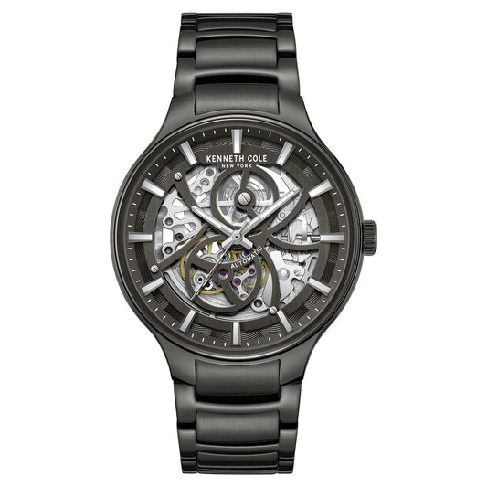 Kenneth Cole Automatic Grey Dial Stainless Steel Strap Watch For Men - image 1