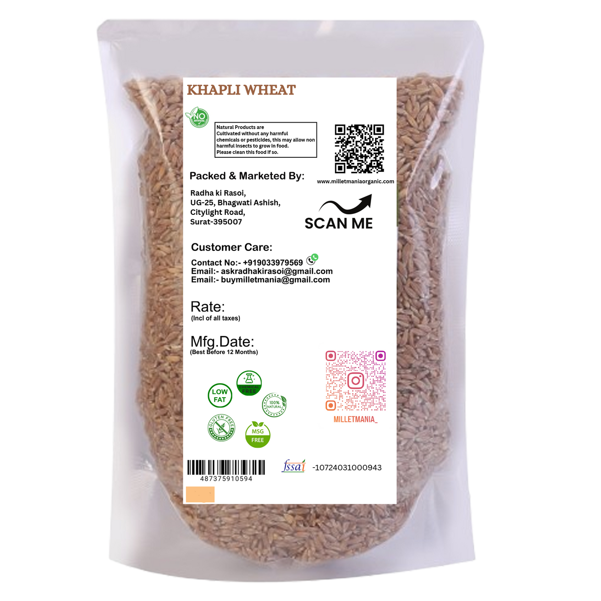 Millet Mania Khapli Wheat