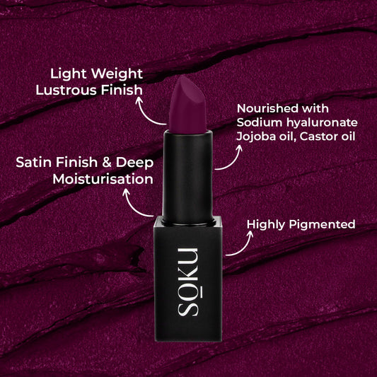 Soku Cosmetic Censored !! Creamy Matte Lipstick - Kissably Gorgeous