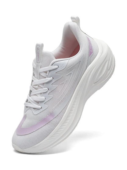 Campus KLENZ White Womens Running Shoes