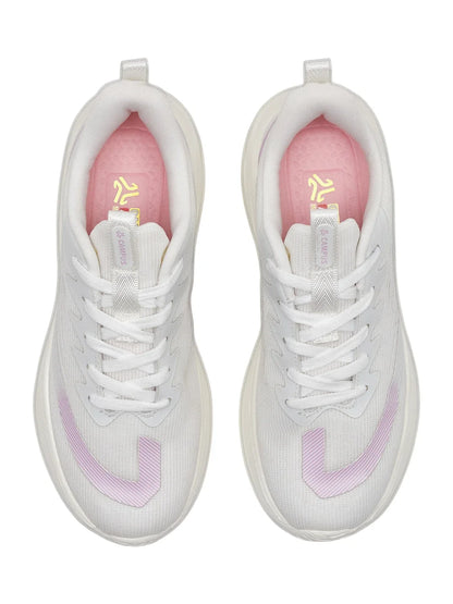 Campus KLENZ White Womens Running Shoes