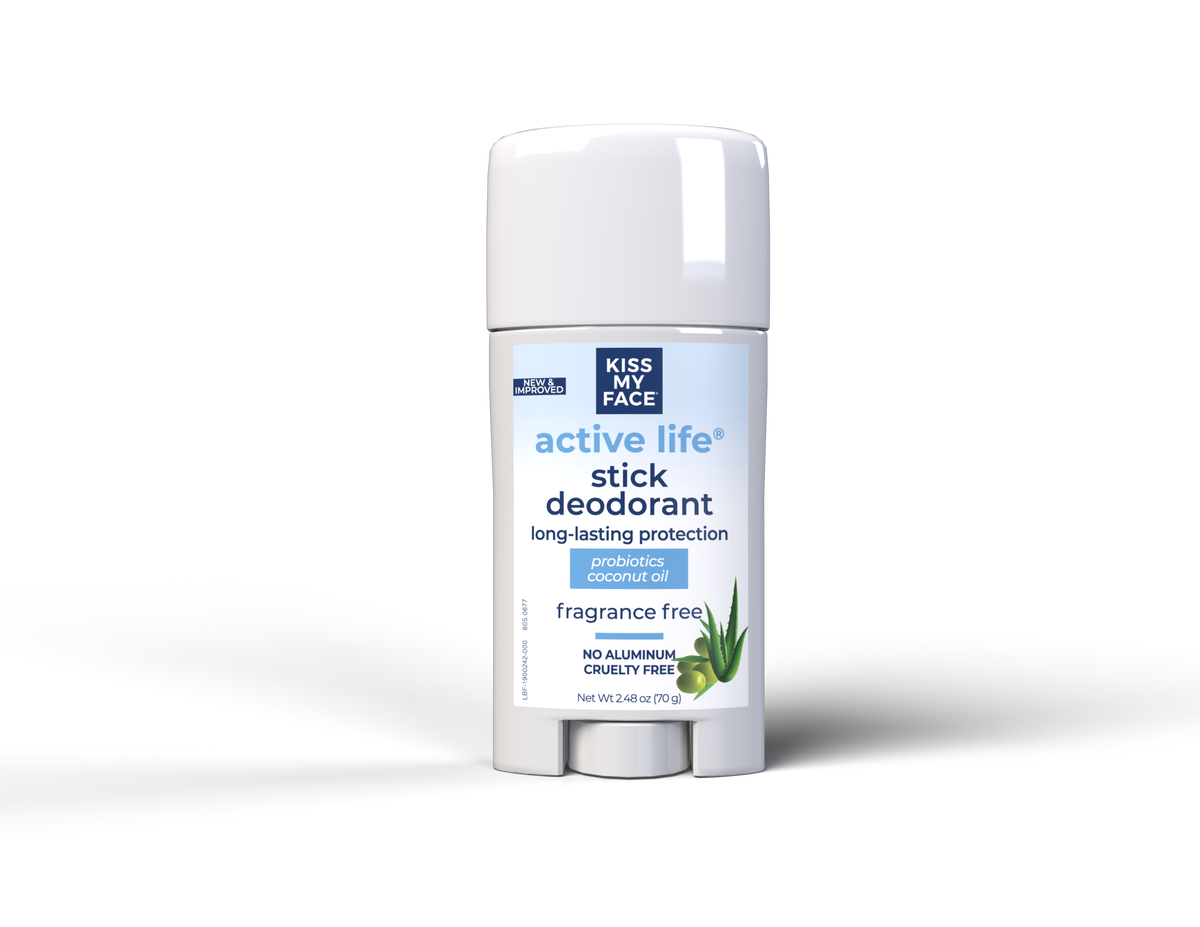 Kiss My Face Active Life Stick Frag Free Deodorant