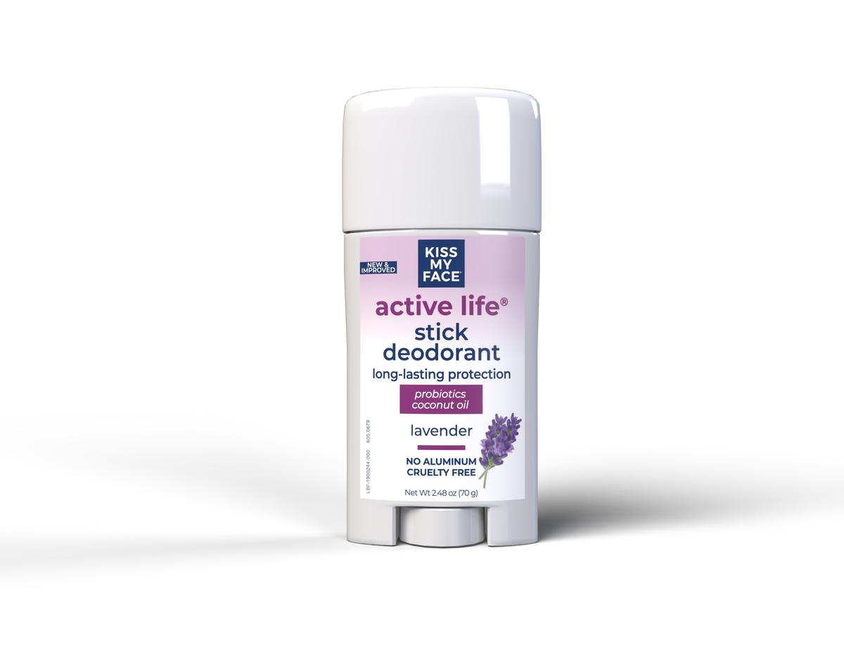 Kiss My Face Active Life Stick Lavender Deodorant