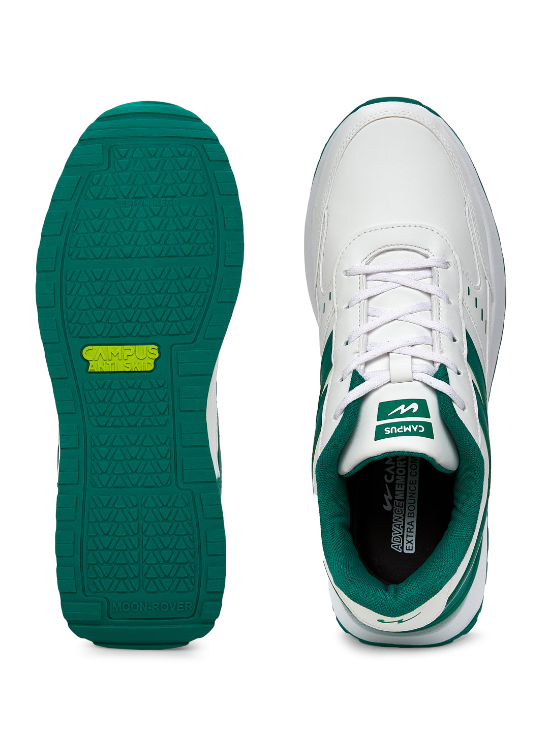 Campus KNICK White Mens Sneakers