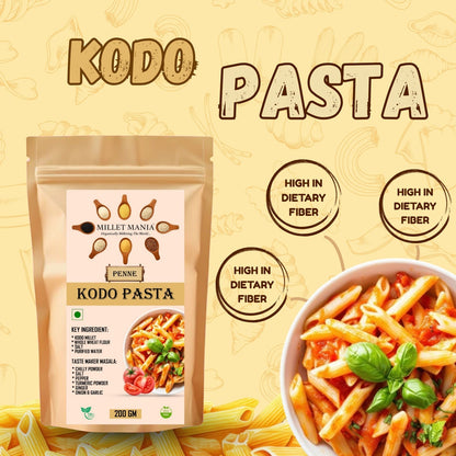 Millet Mania Kodo Penne Pasta