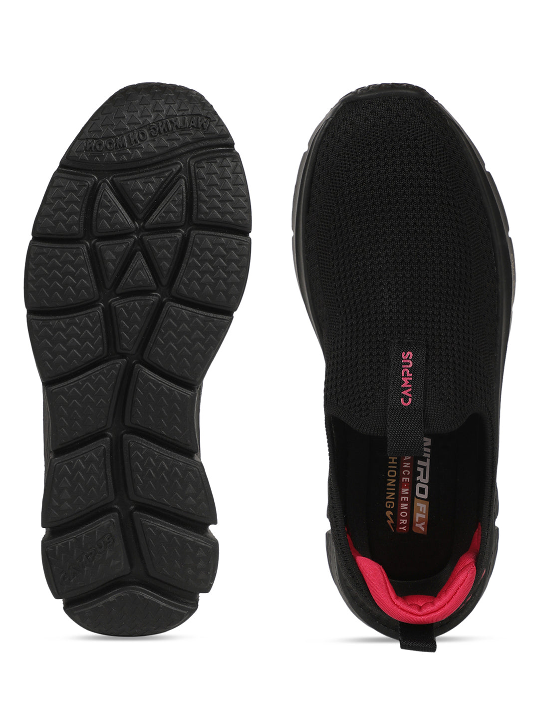 Campus KURSTIN Black Womens Walking shoes
