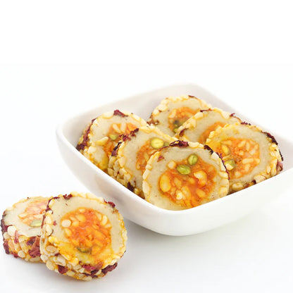 Dadus Kaju Rose Roll 500g - PUSHMYCART