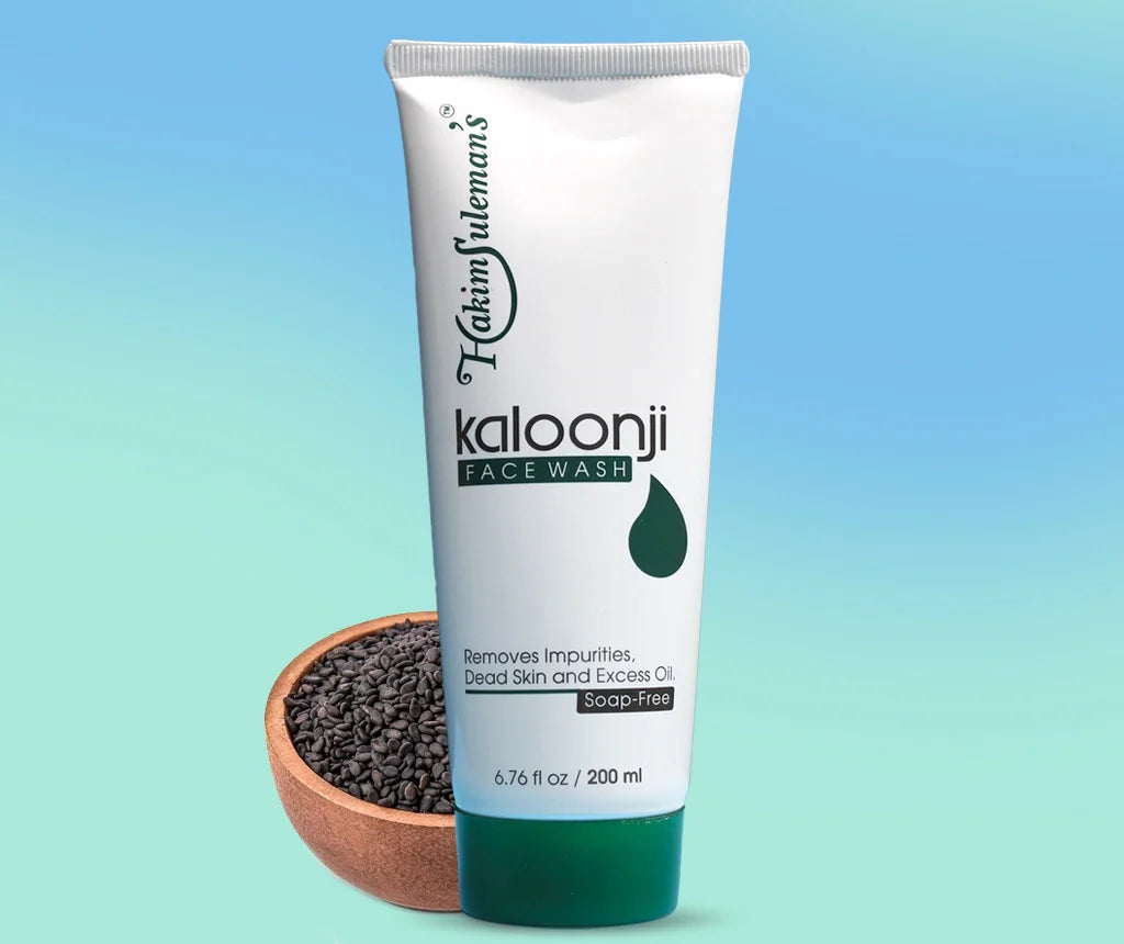 Atiya Herbs Hakim Suleman's Kalonji Facewash, 200ml, for gentle cleansing and oil balance. - Image 4
